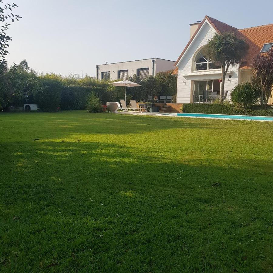 Grande Chambre Entre Caen Et La Mer Chambre Terrasse Jardin Et Piscine Mathieu Kültér fotó
