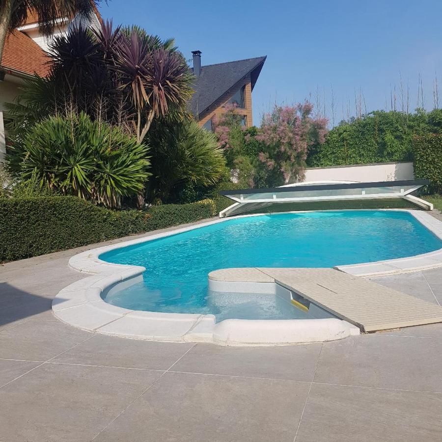 Grande Chambre Entre Caen Et La Mer Chambre Terrasse Jardin Et Piscine Mathieu Kültér fotó