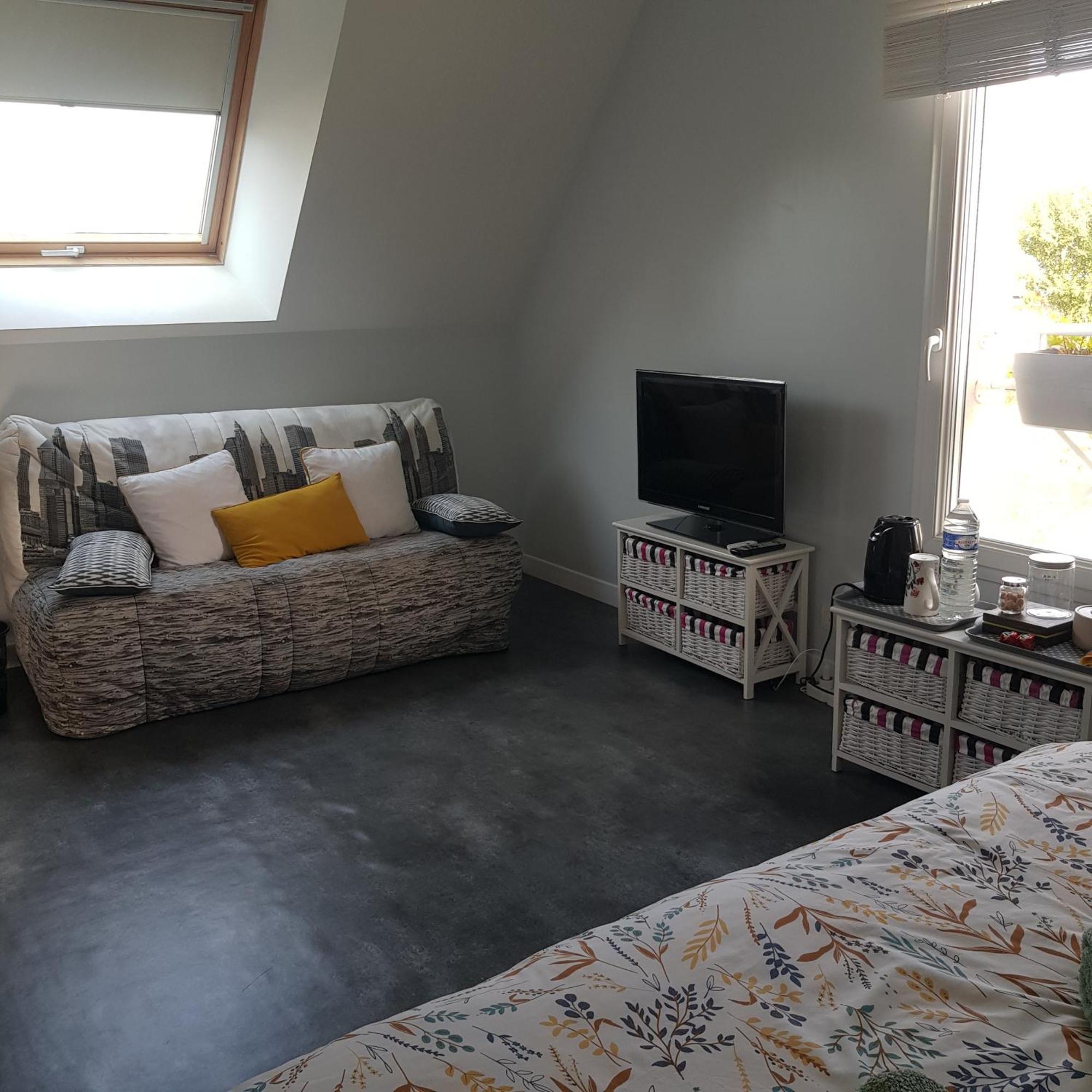 Grande Chambre Entre Caen Et La Mer Chambre Terrasse Jardin Et Piscine Mathieu Kültér fotó